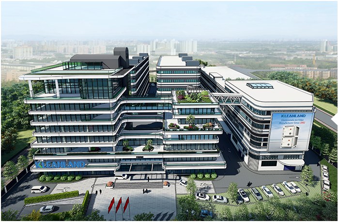 Kleanland new headquarters building