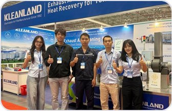 Kleanland at an international trade exhibition