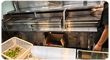 BBQ restaurant installation