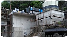 Incinerator installation
