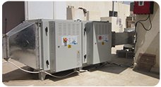 In-duct ESP installation