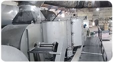 Textile finishing line