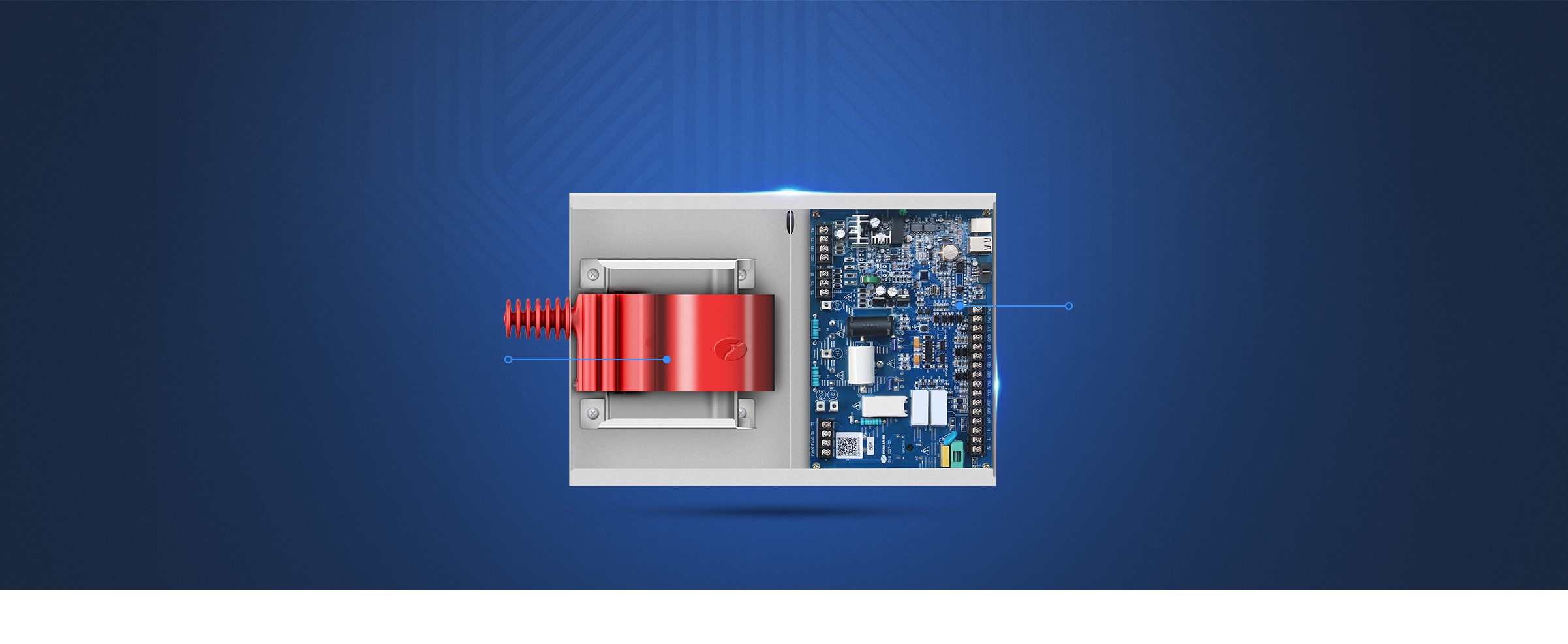Kleanland HV power pack with the high voltage transformer and the HV MCU K3 control board